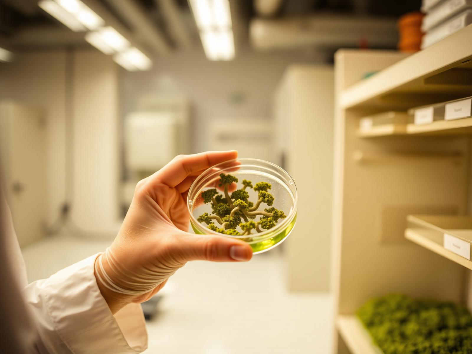 Laboratorio de Trichoderma en finca